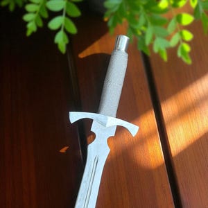 Sword of Truth Replica | Hand-Forged Blade of Honesty | Mythic Carbon Steel Fantasy Sword for Justice Seekers & Collectors