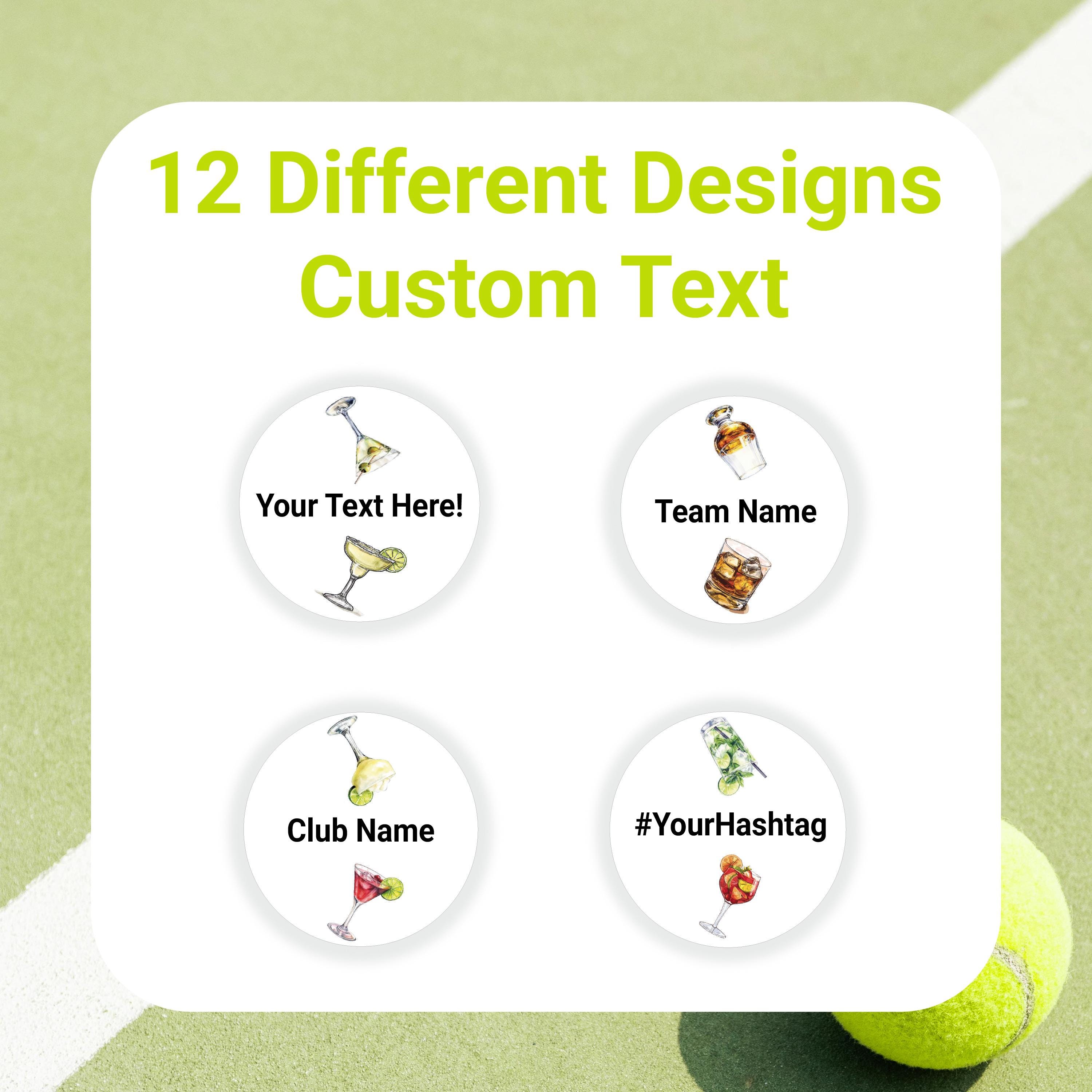 Personalized Tennis Racquet Stickers - Custom Team Gift, Set of 3 - Etsy