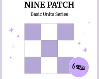 Digital - Neun Patch Blockmuster