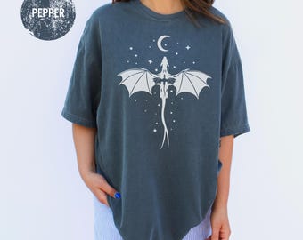 Basgiath War College Shirt, Fourth Wing T-Shirt, Dragon Rider Fantasy Bookish Tee, Gifts for Readers Comfort Colors® T-shirt