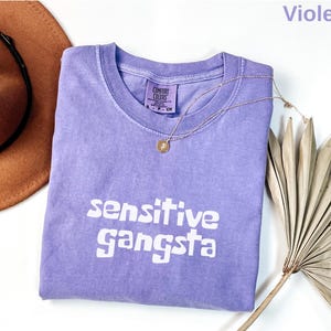 Sensitive Gangsta Comfort Colors Shirt, Amaya Papaya Quote Shirt, Meme Tee, Mom Gift, Funny Quote, Love Island Shirt, Huda Shirt Mommy Shirt