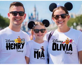 Disney Squad Shirt, Custom Disney Shirt, 2026 Disney Family Shirt, Disney Trip Shirt, Mickey & Friends Shirt, Disney Kids Shirt