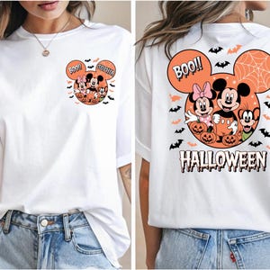 2025 Disney Halloween Custom Shirt, Disney Shirt, Halloween Matching Shirts, Custom Disney Family Shirt, Halloween Shirts, Disneyland Shirt