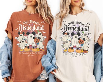 Vintage Walt Disney Disneyland Est 1955 Shirt, Disneyworld Shirt, Disney Family Vacation 2025 Shirt, Disney Trip Tee, Disney Group Shirt