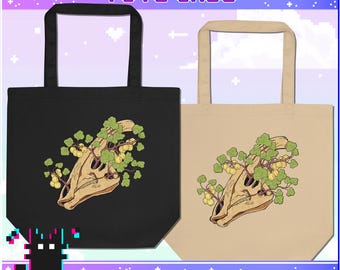 Berries & Bones Parasaurolophus Eco Tote Bag