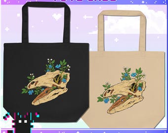 Berries & Bones Stegosaurus Eco Tote Bag