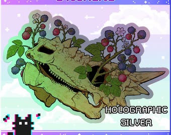 Berries & Bones - Dracorex Holographic Sticker