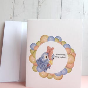 Funny Chicken Birthday Card | Recycled Paper Greeting Cards