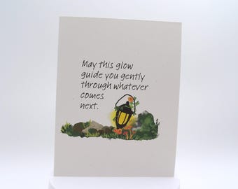 Support Thinking of You Card | Recycled Paper Blank Greeting Card Set