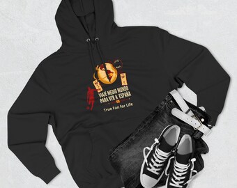 Viaje Medio Mundo Para Ver a España Hoodie | Spanish Travel Illustration