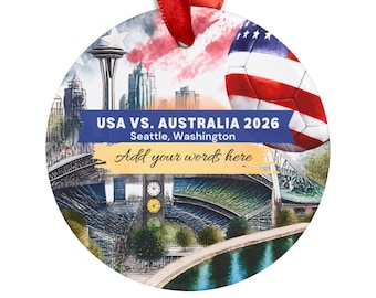 USA vs Australia Ornament Gift