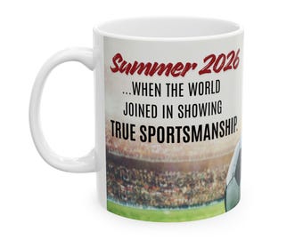 Soccer Kick Player Ceramic Mug | 11oz or 15oz