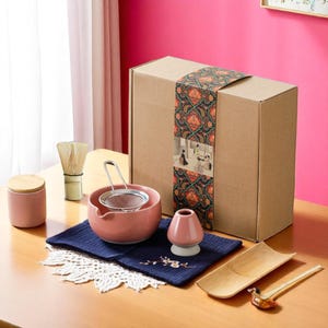 Set Completo Per Tè Matcha Giapponese - Include Ciotola, Frusta E Accessori Per Cerimonia Del Tè - Foto 5