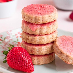 BEST Erdbeer-Shortbread-Plätzchen-Rezept - Download