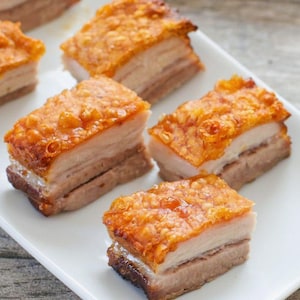Crispy Golden Pork Belly Recipe - Savory Roast PDF Download