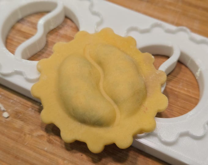 Doppio Ravioli Mold (Dual Fillings) | Italian Pasta Making Tool