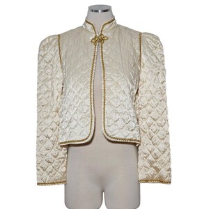 1950s Gianni Regine Bed Quilted Bed Jacket