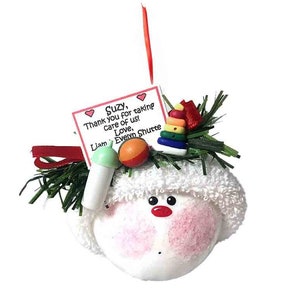 Daycare-Worker-Christmas-Ornament Personalized-Daycare-Gift Childcare