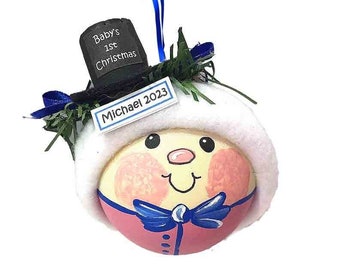 Baby's 1st Christmas Ornaments: Humpty Dumpty Nursery Rhyme Theme