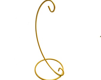 9 Inch Gold Loop Ornament Hanger Stand Townsend Custom Gifts