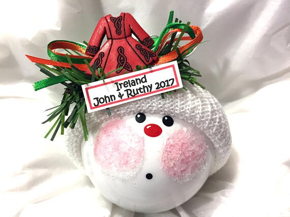 Sale Irish Souvenir Gift Christmas Ornaments Traditional Irish Etsy