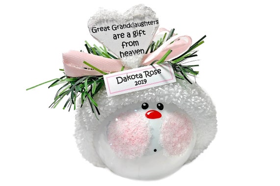 granddaughter's 1st christmas ornament