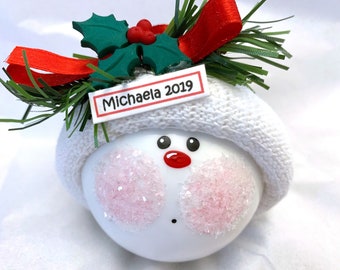 Christmas Gift Ornaments Holly & Berry Townsend Custom Gifts SAMPLE  W108 1502