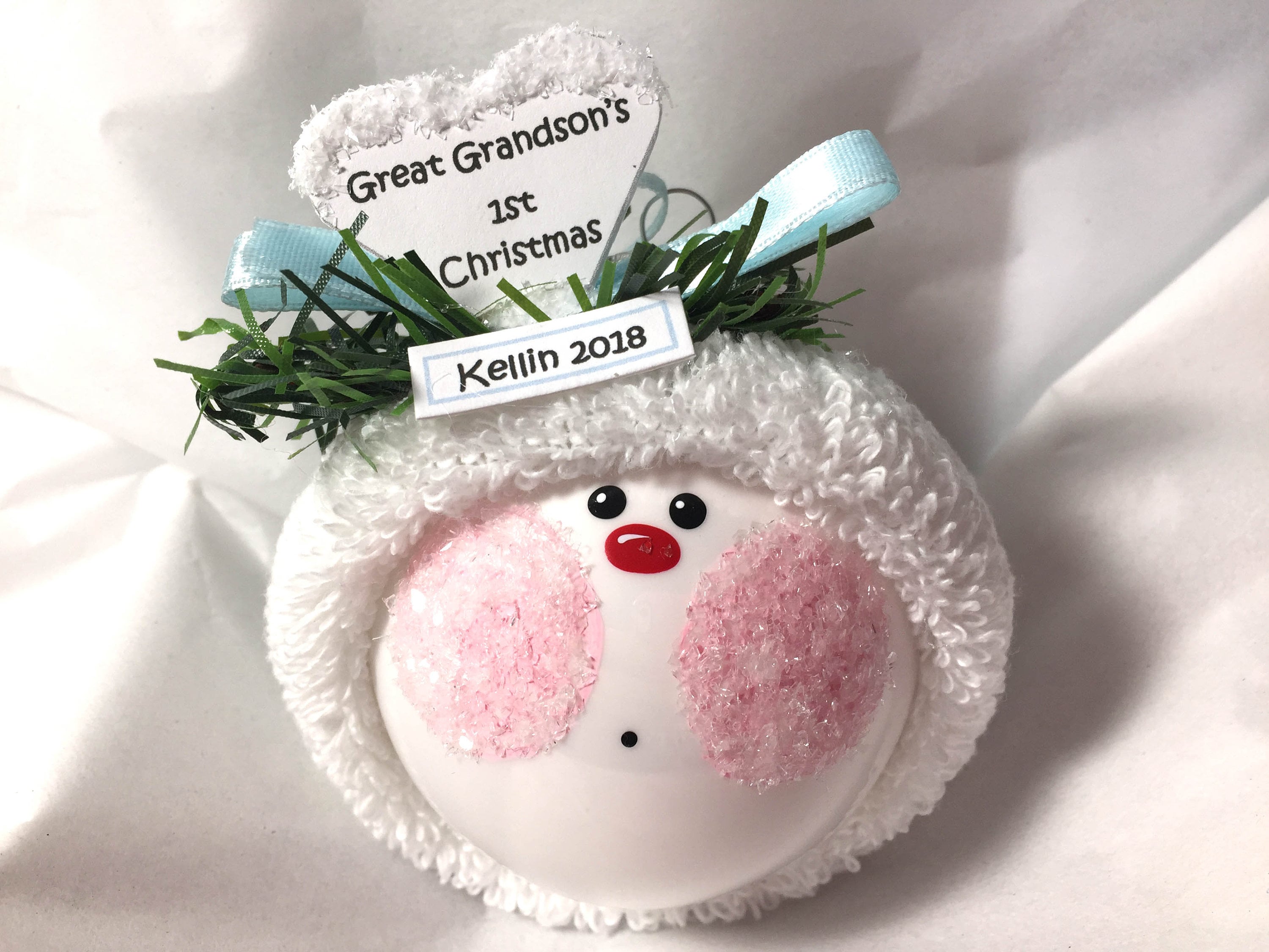 granddaughter's first christmas ornament