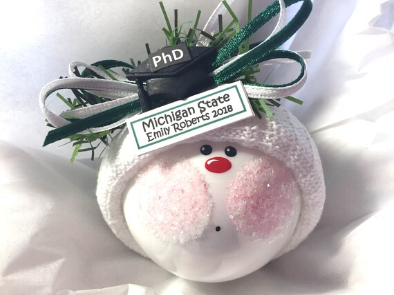 MBA PHD Graduation Gift Christmas Ornaments Sample School Etsy image 0 - MBA PHD Graduation Gift Christmas Ornaments Sample School Etsy