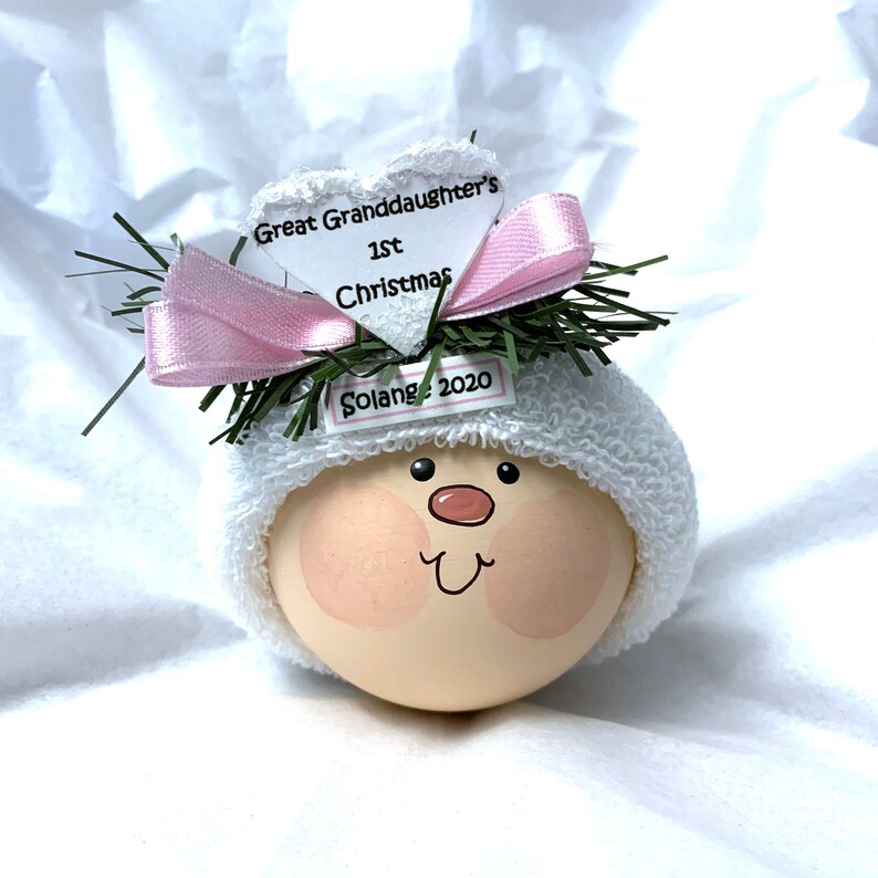 Great Granddaughter's First 1st Christmas Gift Ornament Etsy