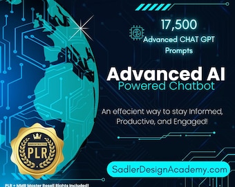 Oltre 17.500 prompt avanzati di ChatGPT con diritti di rivendita MRR + PLR l Intelligenza artificiale Contenuti A.I. l Ottimizzazione SEO l Scrittura creativa