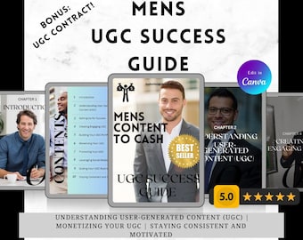 Guida al successo UGC per uomini • Manuale sulle offerte di marca (download digitale)