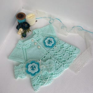 Hand knitted baby girl set,hand knitted baby girl outfit,baby girl clothes, baby girl gift, baby girl outfit, acrylic yarn,baby girl set