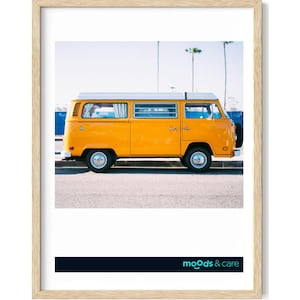 Moods & Care | Solid Wood Picture Frame | Natural Wood | Festive Discount: 10% OFF with code ETSYTHANKYOU | Sizes 16x20 18x24 20x30 24x36 In