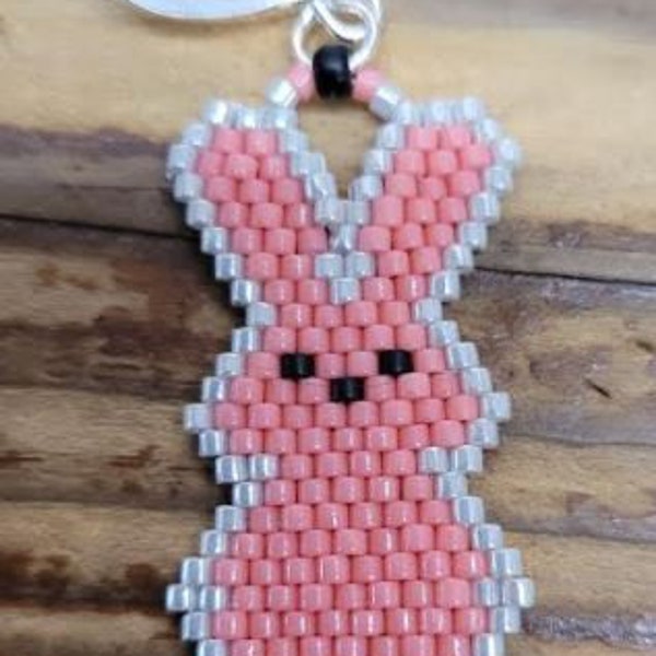 Peepy Bunny Earring Pattern