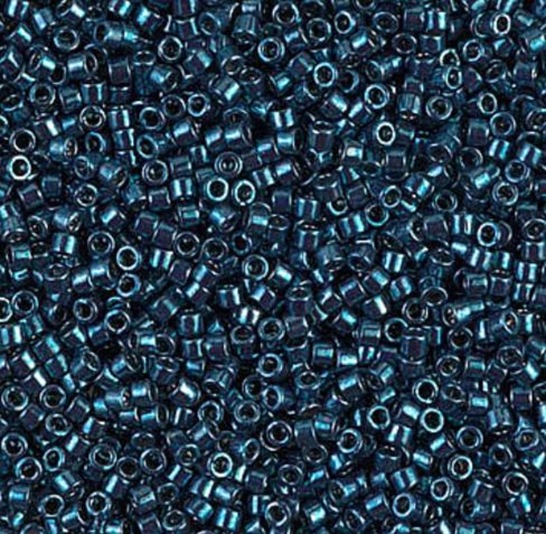 DB0459- Galvanized Midnite - Size 11 Miyuki Delica - Etsy Canada