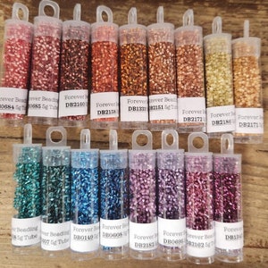 11/0 Delica Moroccan - Forever Beading Mix - 18 Color Lot - 5g per color