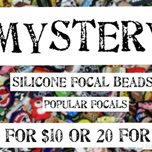 Mystery Silicone Focal Beads