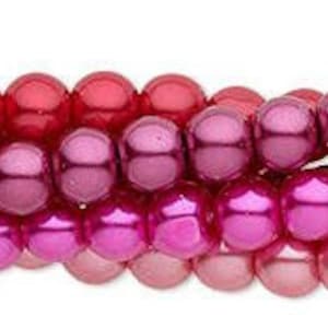 6mm Round Preciosa Pearl