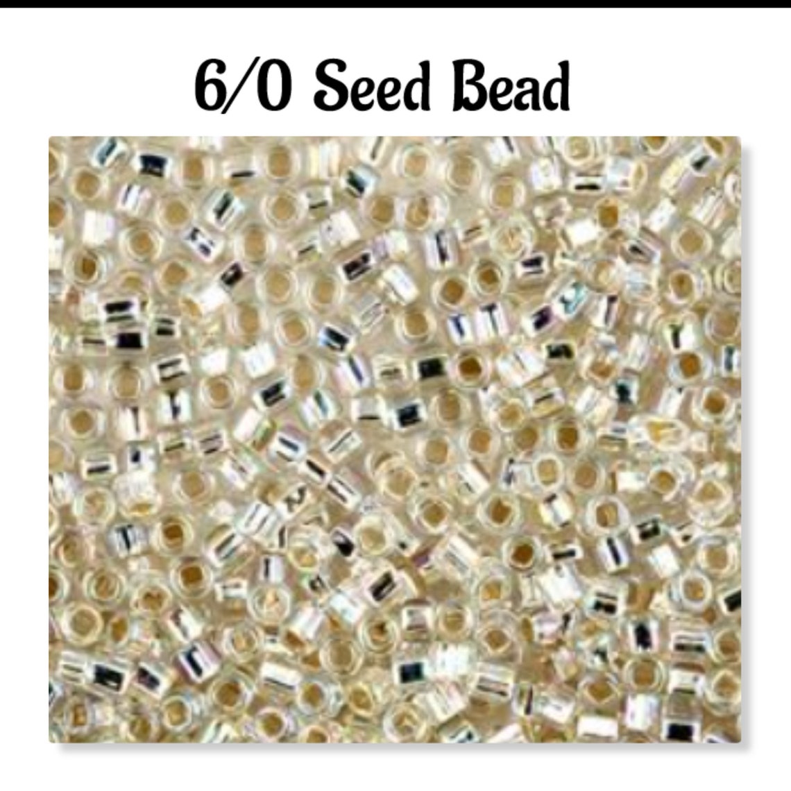 6/0 Seed Beads Page 1 of 2 - Etsy