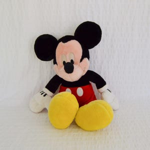 Vintage Mickey Mouse Soft Toy Plush Disney 40cm