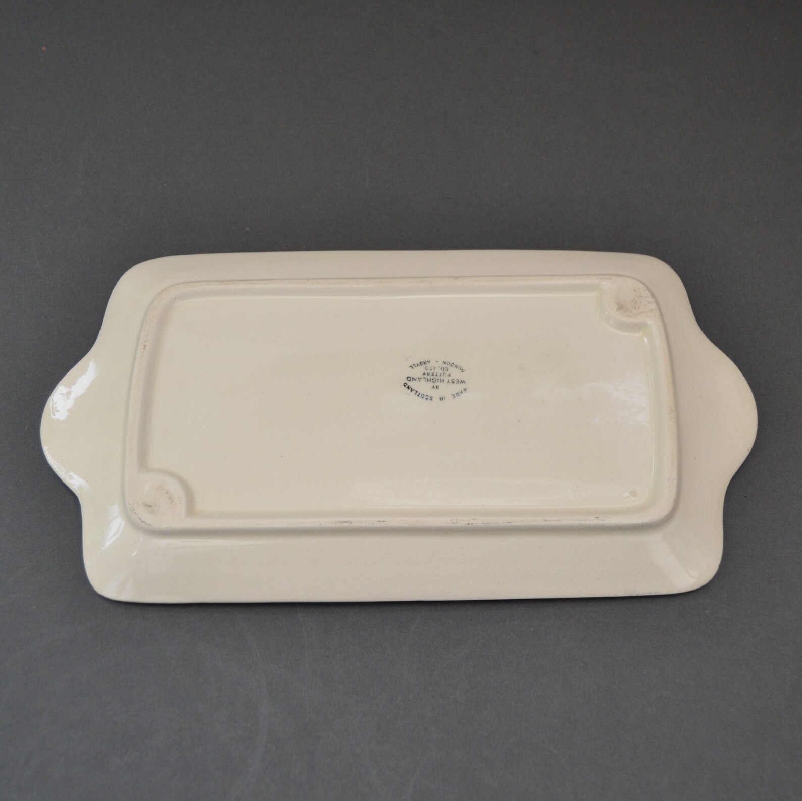 Vintage Sandwich Plate Brodick Isle of Arran Etsy