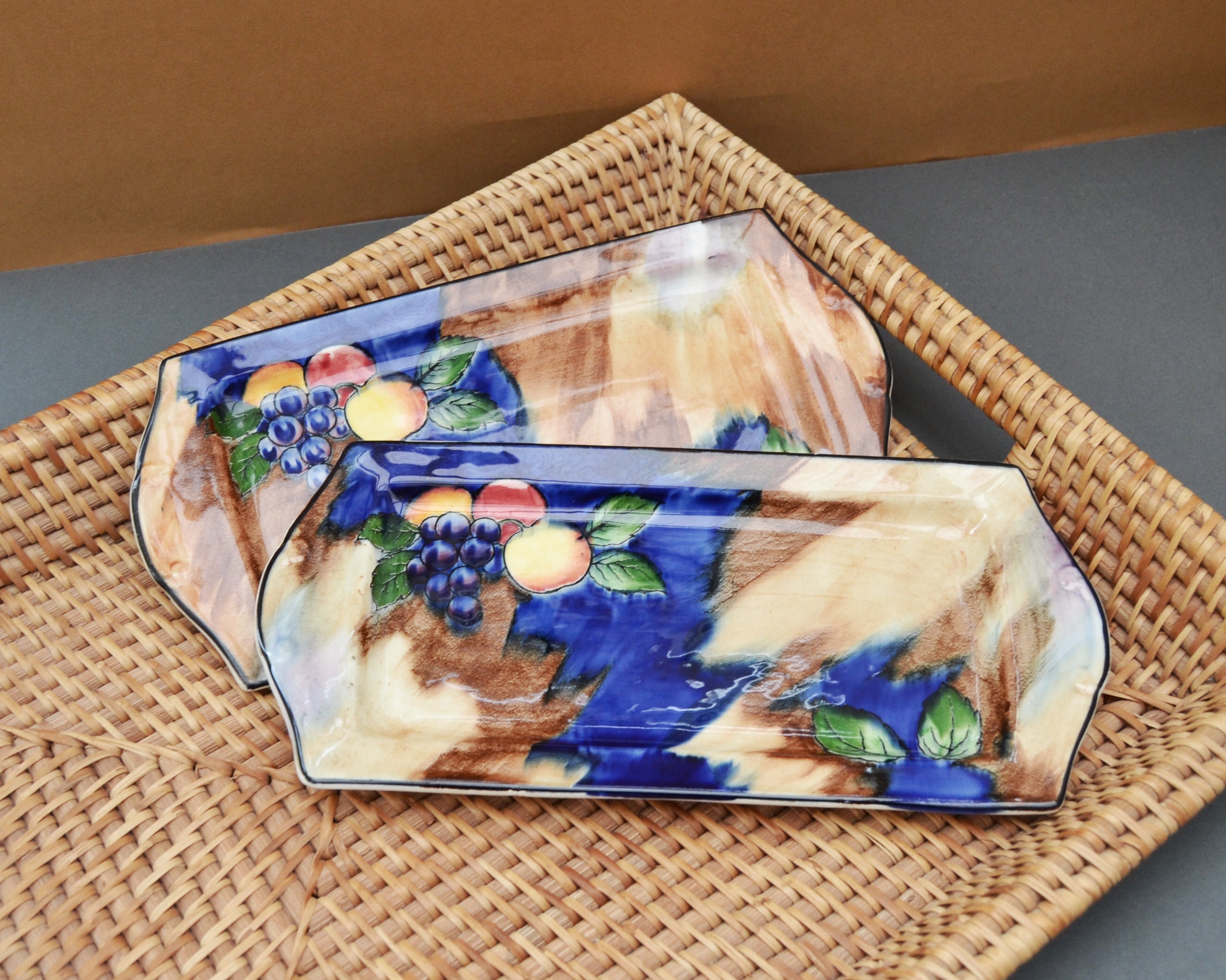 Dining & Serving Kitchen & Dining Vintage Sandwich Plates