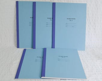 Vintage School Mark Book Attendance Register Book Traditional England UNUSED x5