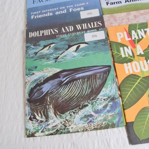 Vintage First Interest Books, Ginn & Company, 1960s 70's Nature Animals x26 image 3