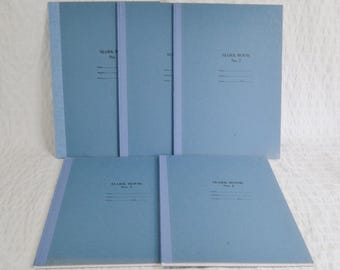 Vintage School Mark Book Attendance Register Book Traditional England UNUSED x5