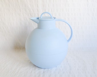 Vintage Alfi Thermos Insulated Flask, Ole Palsby Kugel Denmark, Pastel Blue