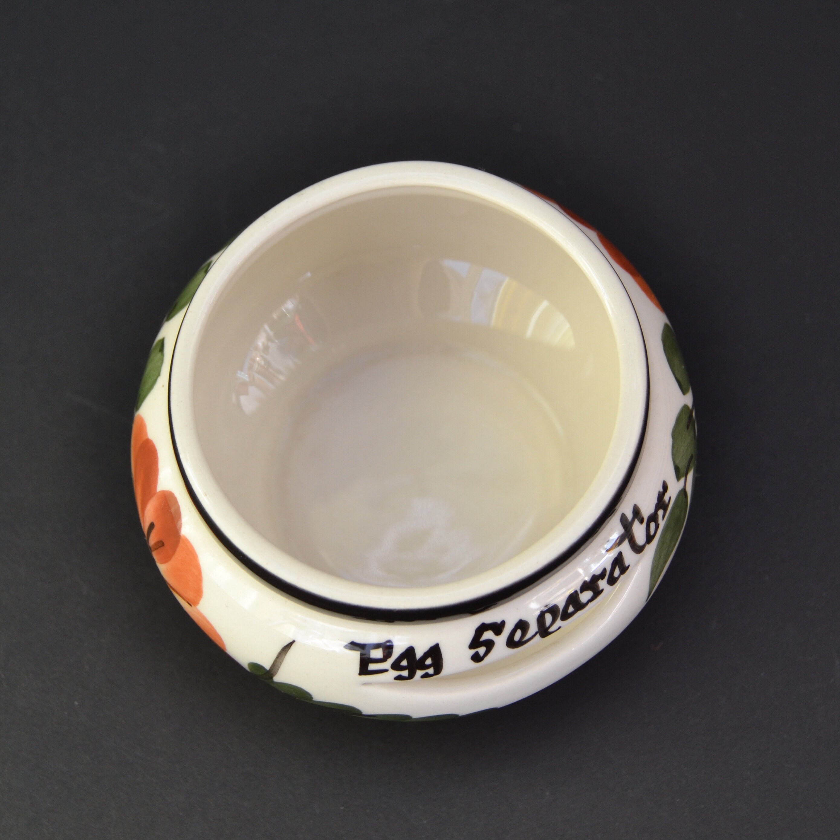 Vintage Ceramic Egg Separator Toni Raymond Pottery Etsy