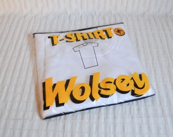 Vintage Size M Wolsey T-Shirt, White Lightweight Vincel Cotton Modal NEW