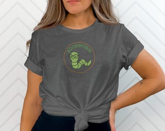 Grafisch T-shirt boekenwurm, uniseks Reading Lover-T-shirt